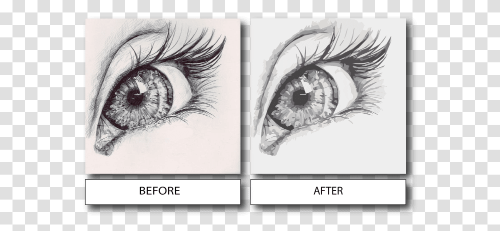 Anime Crying Eyes Sketch Meaningful Deep Beautiful Drawings, Art, Person, Human, Face Transparent Png