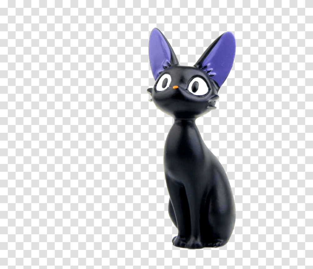 Anime Cute Black Cat, Pet, Mammal, Animal, Egyptian Cat Transparent Png