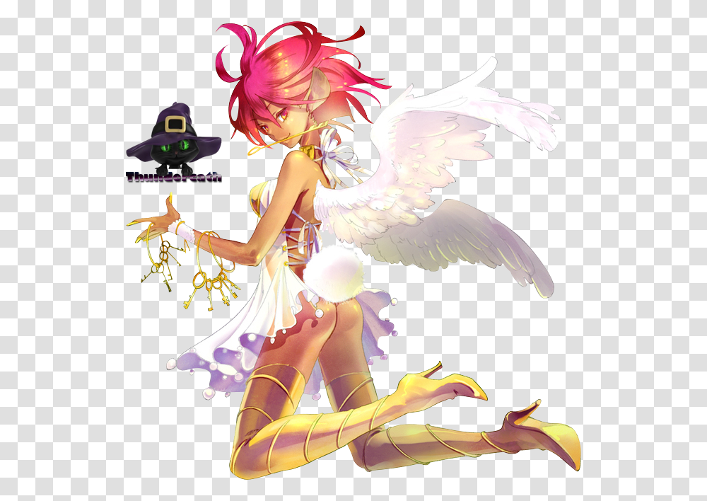 Anime Demon Fairy, Person, Human, Bird Transparent Png