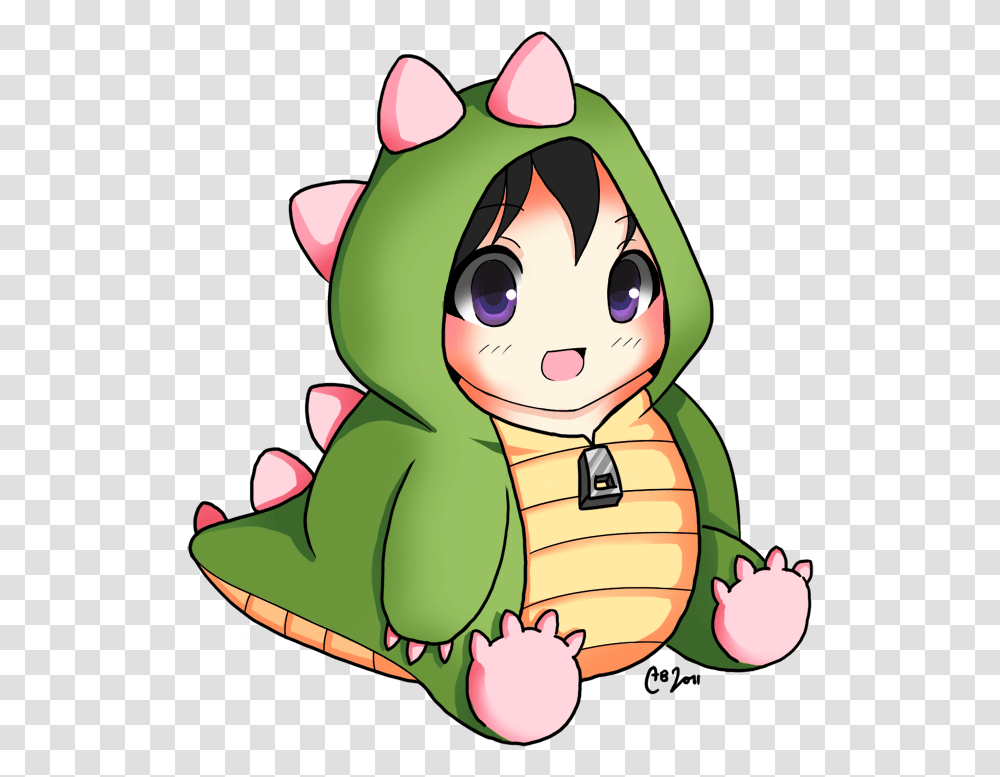 Anime Dino Cute Baby Anime Boy, Plant, Elf, Toy Transparent Png