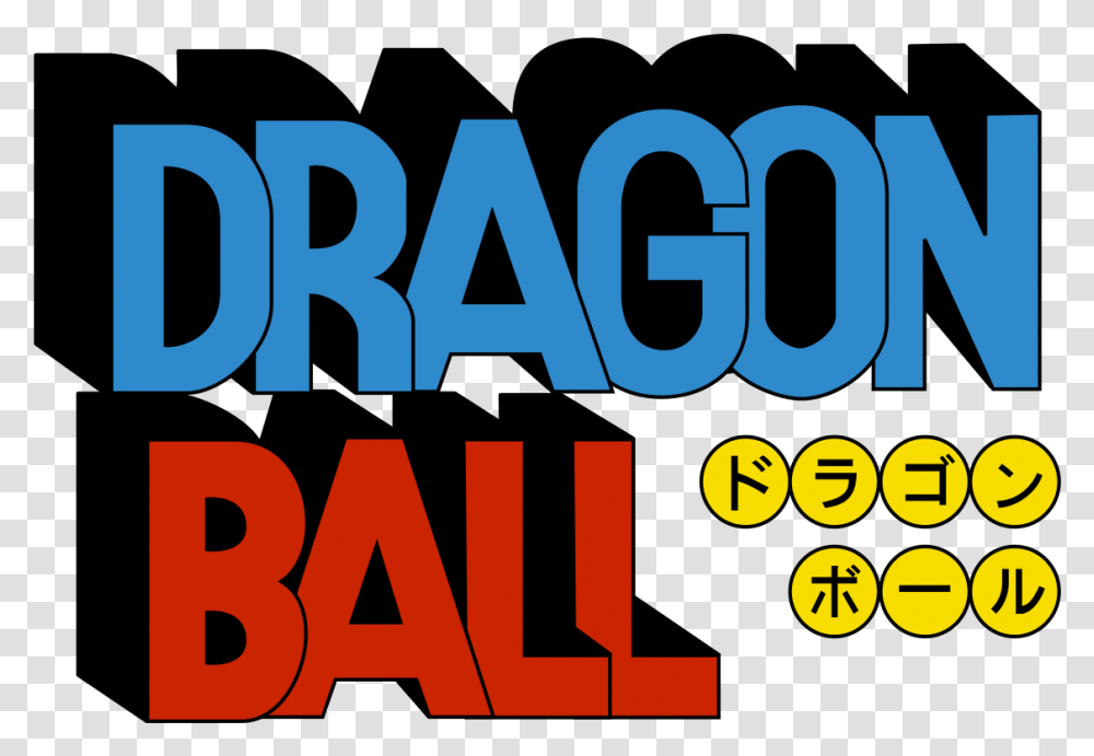 Anime Dragon Ball Original Logo, Word, Text, Alphabet, Label Transparent Png