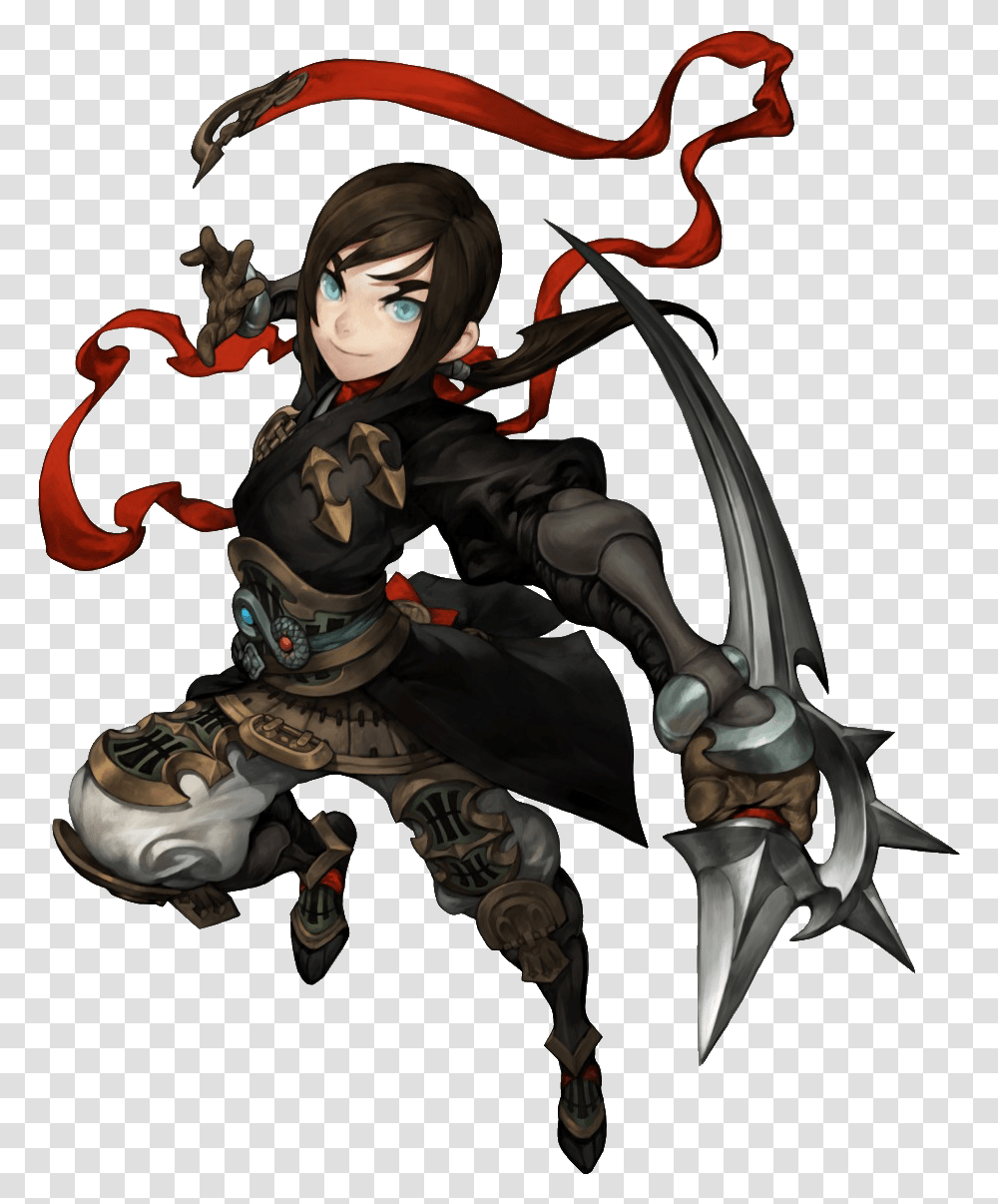 Anime Dragon Nest Assassin Image Dragon Nest Light Fury, Person, Human, Weapon, Weaponry Transparent Png