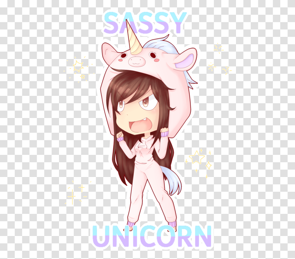 Anime Drawing Unicorn Sassy Unicorns, Comics, Book, Person, Human Transparent Png