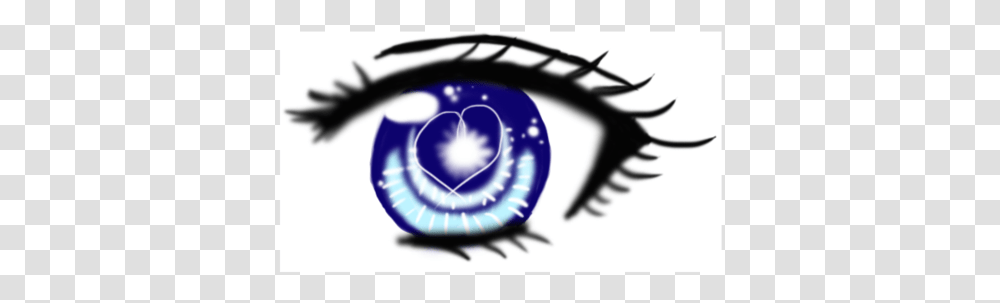 Anime Eyes Blue Anime Eyes, Animal, Contact Lens Transparent Png