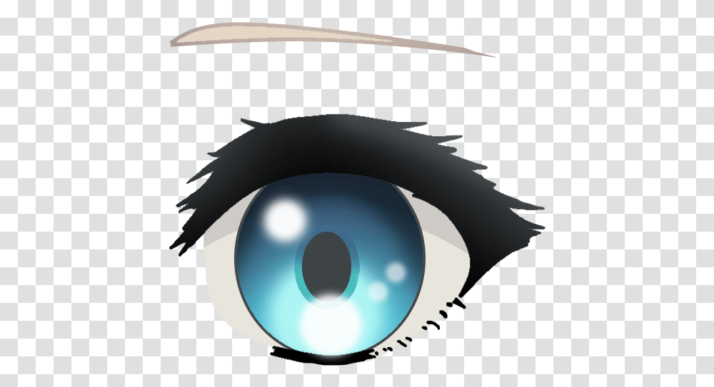 Anime Eyes Blue, Outdoors Transparent Png