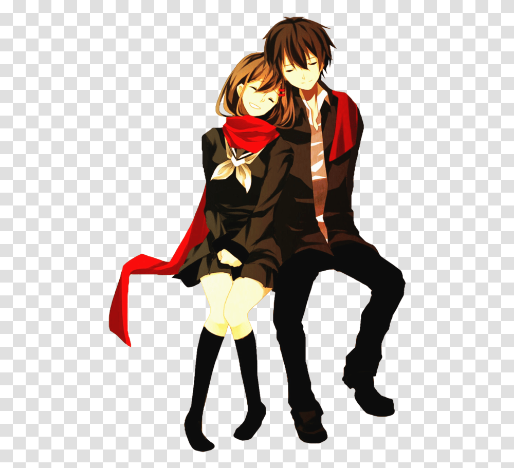 Anime Eyes Cute Couple Anime, Person, Performer, Manga Transparent Png