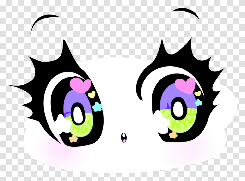 Anime Eyes, Label, Coffee Cup, Stencil, Appliance Transparent Png