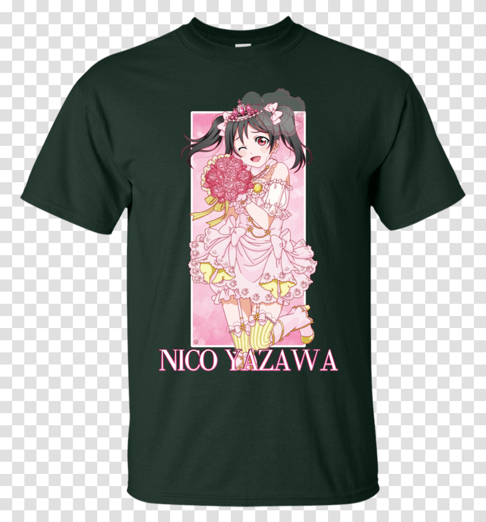 Anime Face Love Live Nico Yazawa New Version T Shirt & Hoodie, Clothing, Apparel, T-Shirt Transparent Png