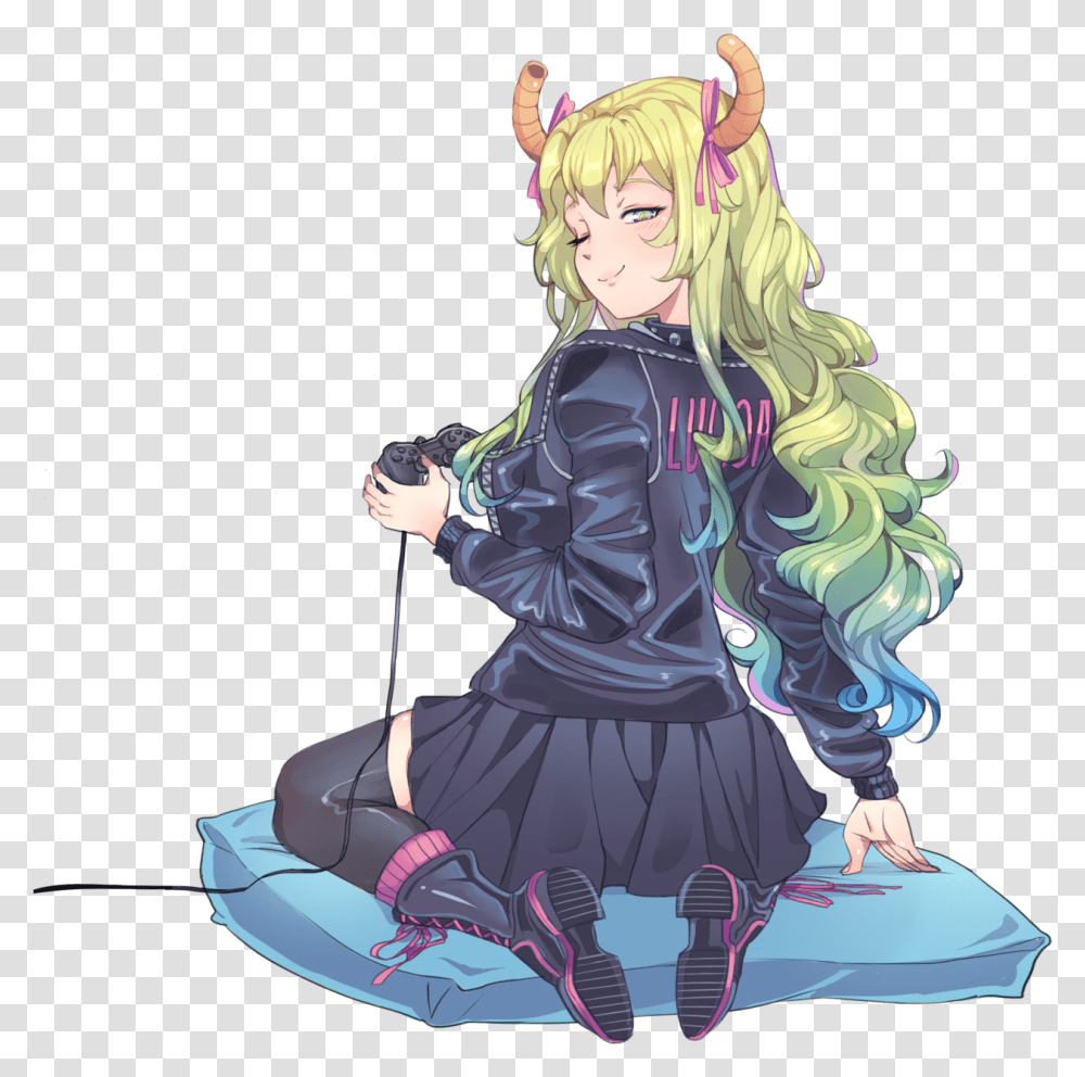 Anime Fictional Character Miss Kobayashi's Dragon Maid Lucoa Is My Bunny, Person, Costume, Face Transparent Png