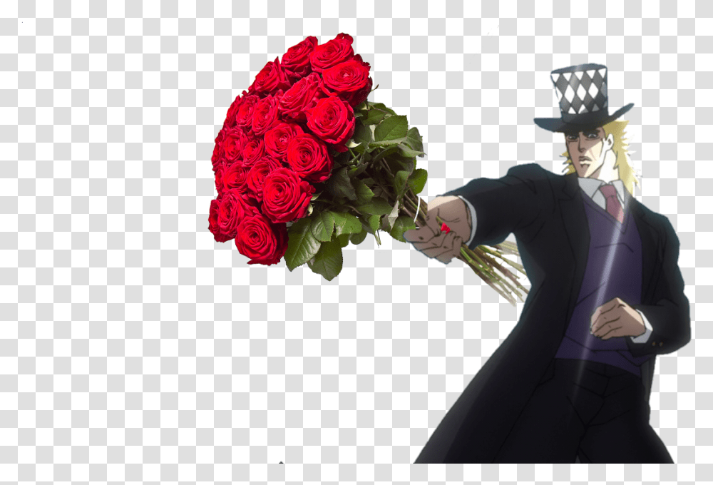 Anime Flowers Garden Roses, Plant, Person, Human, Blossom Transparent Png