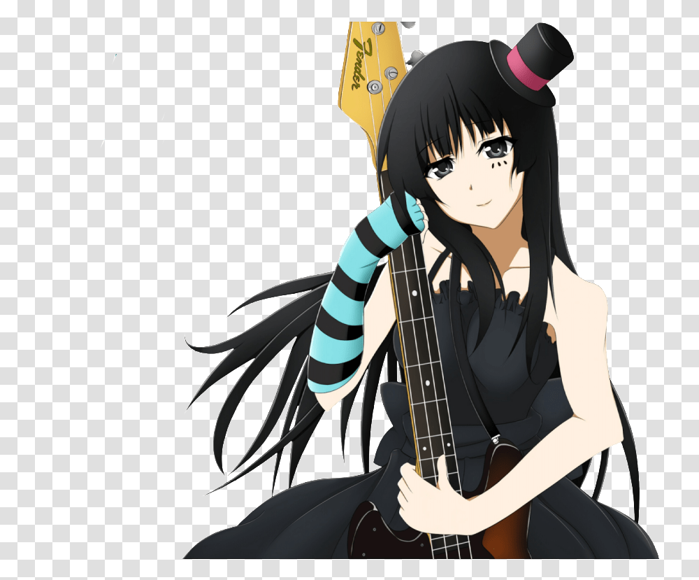 Anime Fondo De Pantalla Possibly Containing A Concierto K On Mio, Leisure Activities, Guitar, Musical Instrument, Person Transparent Png
