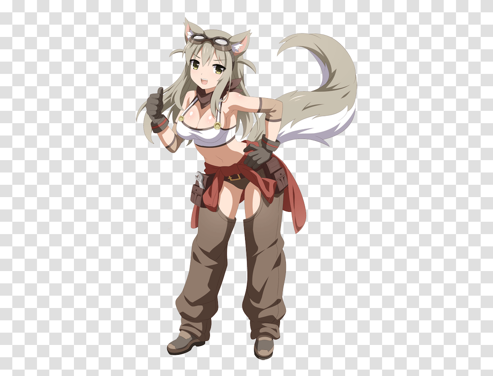Anime For Lifeu Lily The Fox Mechanic, Costume, Duel, Person, Comics Transparent Png