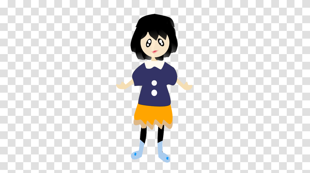 Anime Free Clipart, Person, Female, Girl Transparent Png
