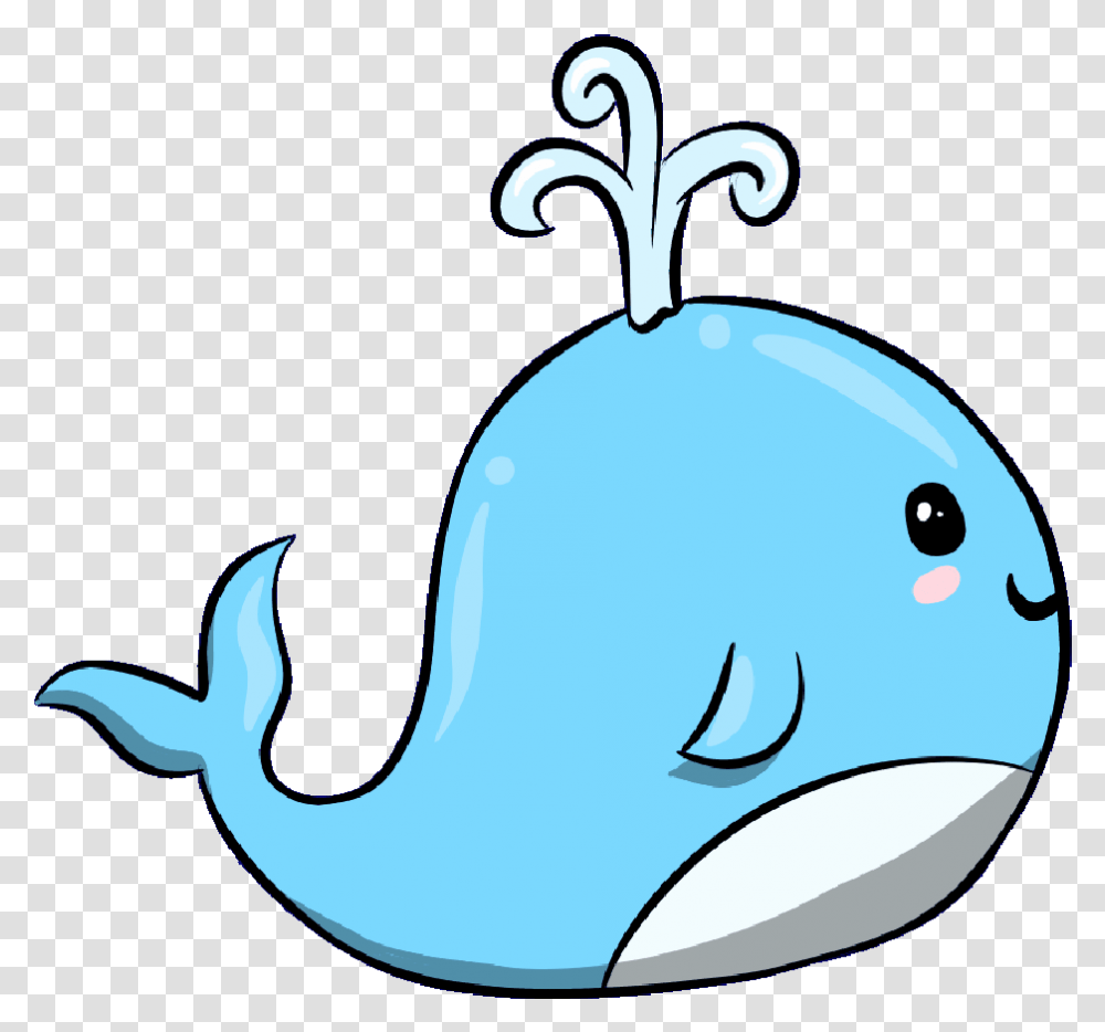 Anime Gif Kawaii Clip Art, Sea Life, Animal, Whale, Mammal Transparent Png