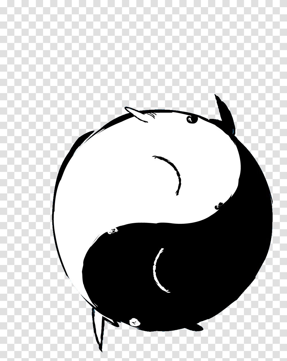 Anime Gif Pixel Anime Yin Yang Gif, Animal, Mustache, Footprint, Stencil Transparent Png