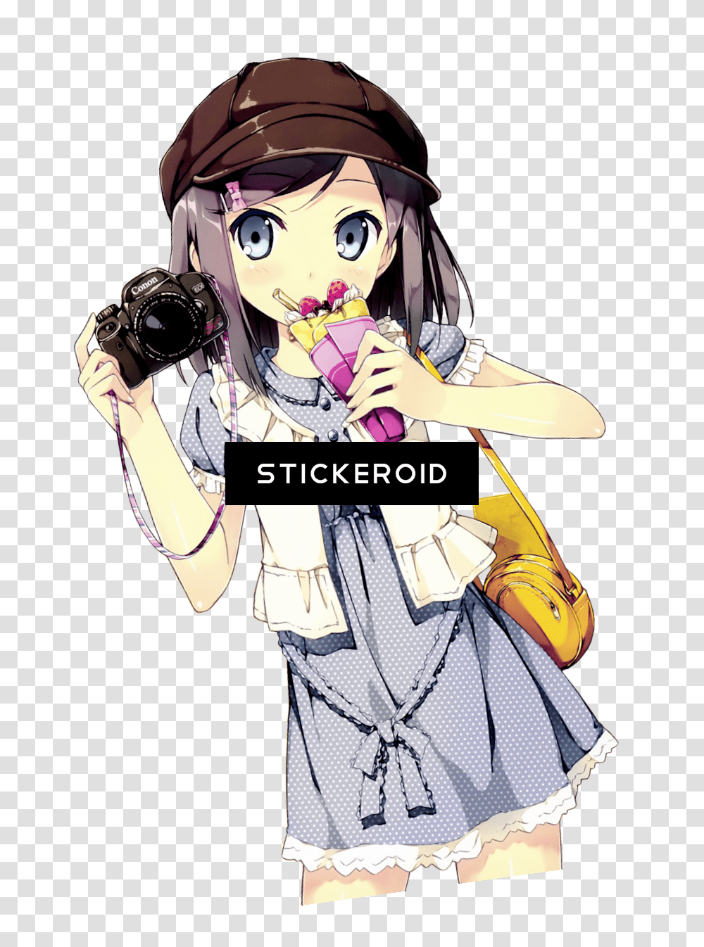 Anime Girl Anime Girl I Gif, Comics, Book, Manga, Person Transparent Png