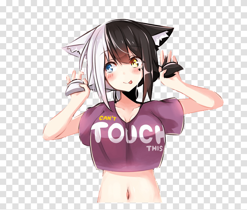 Anime Girl Can't Touch, Comics, Book, Manga, Person Transparent Png