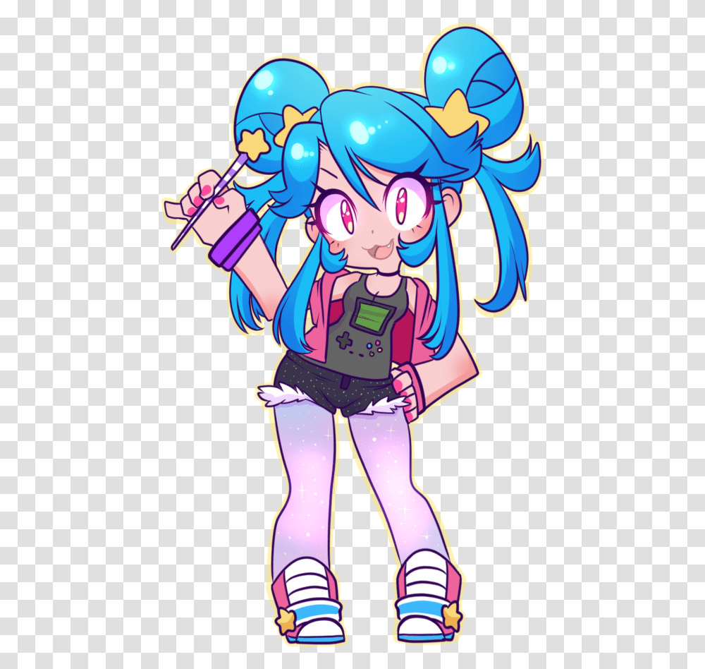 Anime Girl, Comics, Book, Manga, Person Transparent Png