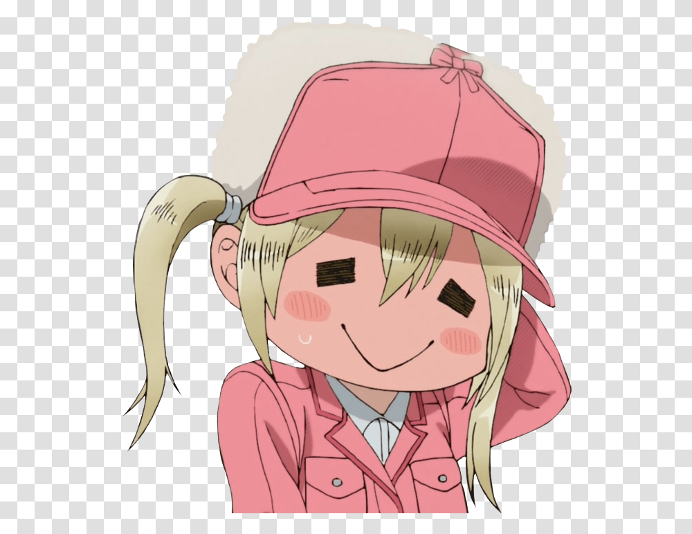 Anime Girl Face Cells At Work Eosinophil Hataraku Eosinophil Cells At Work, Clothing, Apparel, Helmet, Cap Transparent Png