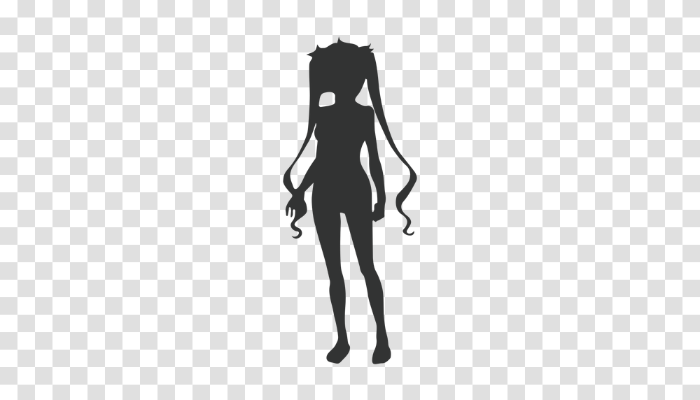 Anime Girl, Fantasy, Silhouette, Person, Human Transparent Png