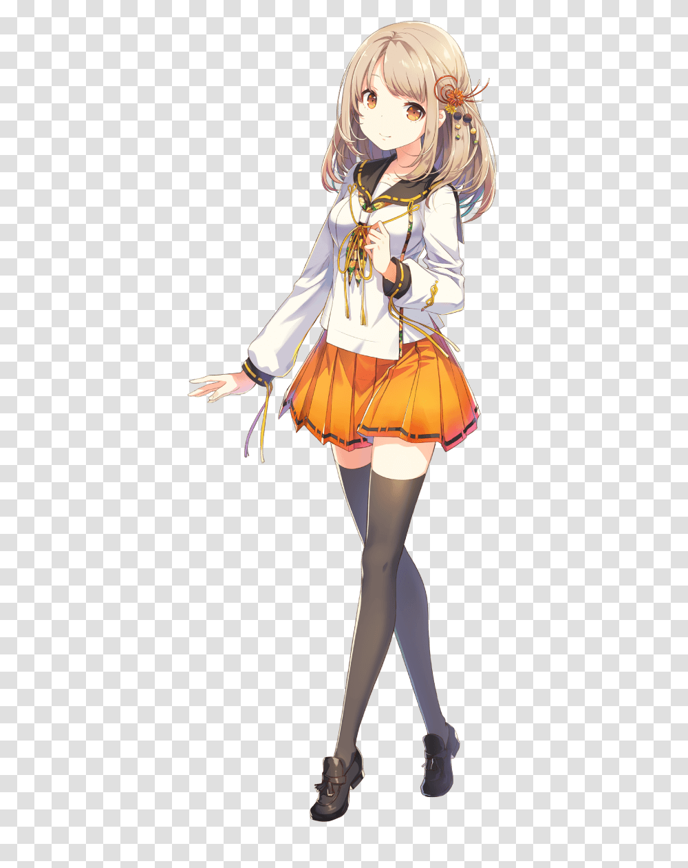 Anime Girl, Fantasy, Skirt, Costume Transparent Png