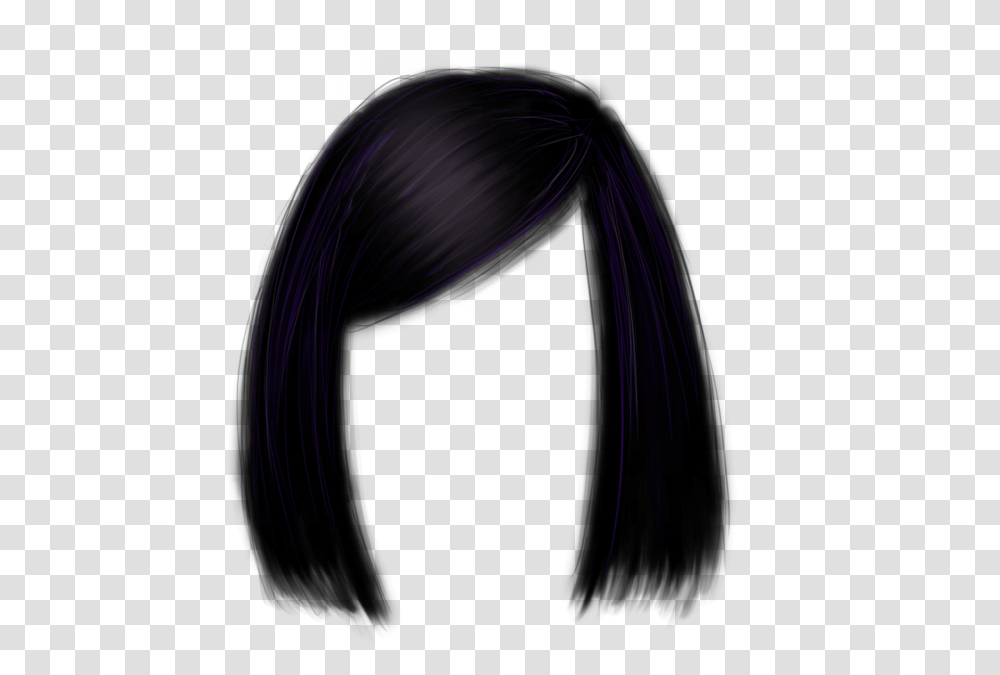 Anime Girl Hair 4 Image Female Short Hair, Person, Human, Black Hair, Graphics Transparent Png