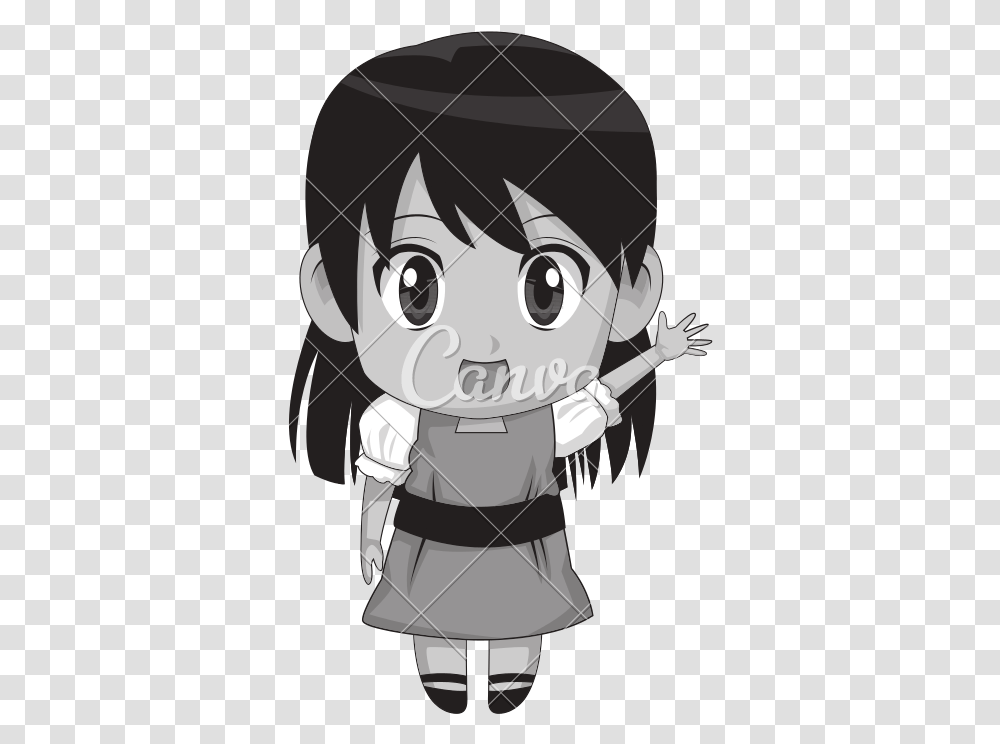 Anime Girl Icons Cute Fictional Character, Manga, Comics, Book Transparent Png