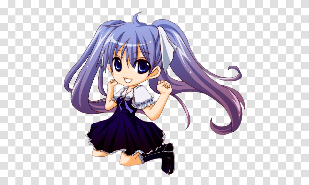 Anime Girl Jumping Download Purple Animated Girl, Manga, Comics, Book, Person Transparent Png