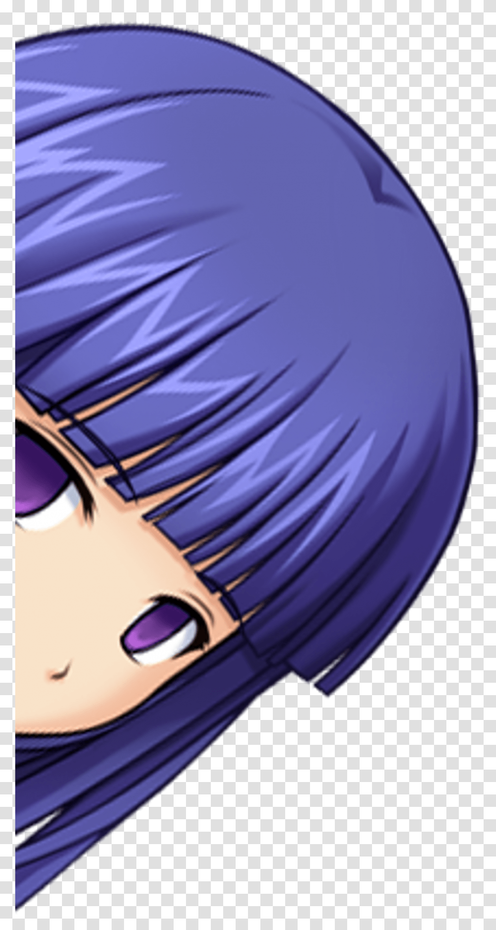 Anime Girl Peek, Comics, Book, Manga Transparent Png