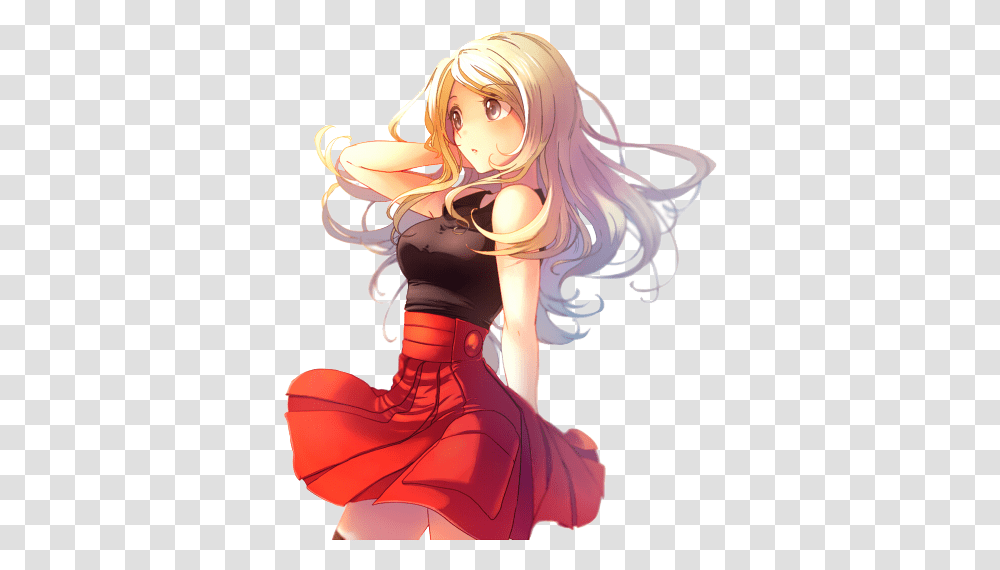 Anime Girl Pokemon Trainer, Manga, Comics, Book, Person Transparent Png