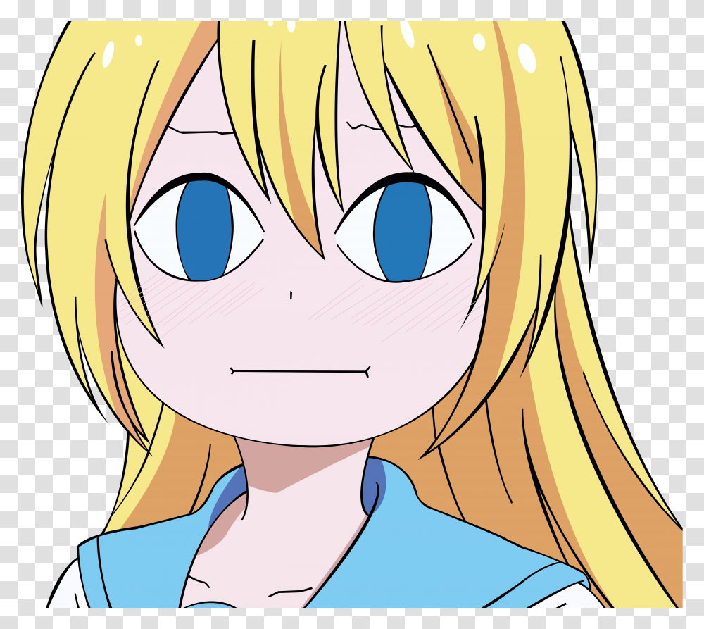 Anime Girl Poker Face, Comics, Book, Manga, Banana Transparent Png