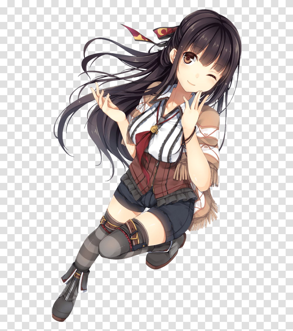 Anime Girl Render By Anime Girl Background Anime Render Girl, Manga, Comics, Book, Person Transparent Png