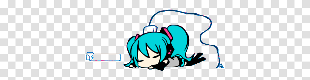 Anime Girl Stickers For Android Ios Gif Hatsune Miku Chibi, Bag, Outdoors Transparent Png