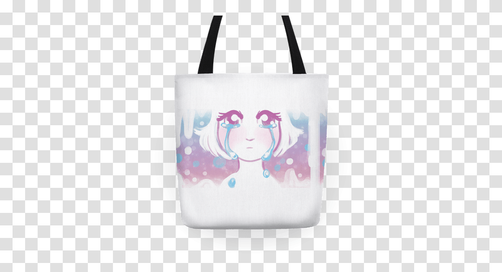 Anime Girl Tears Totes Tears Of Anime Girl, Handbag, Accessories, Accessory, Tote Bag Transparent Png