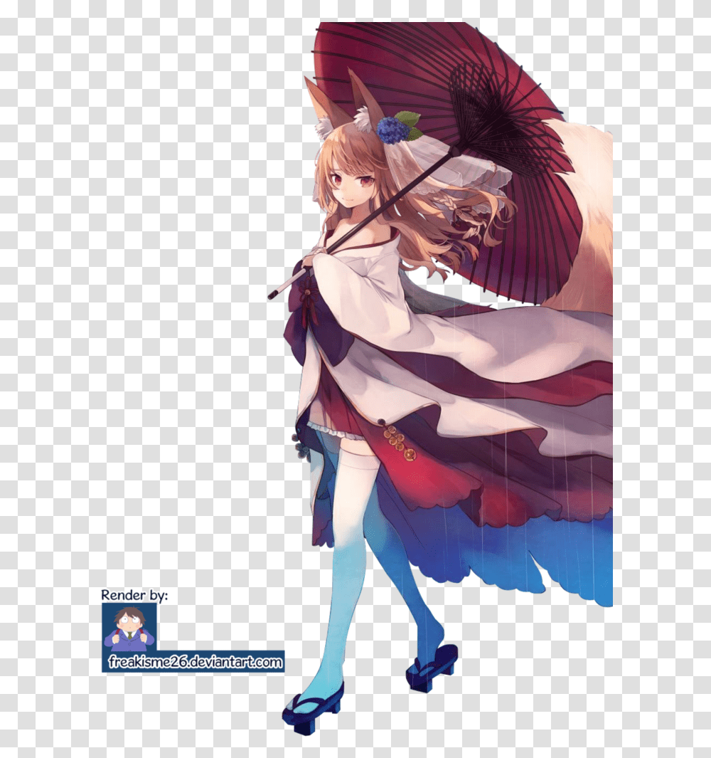 Anime Girl With An Umbrella, Dance Pose, Leisure Activities, Performer, Person Transparent Png
