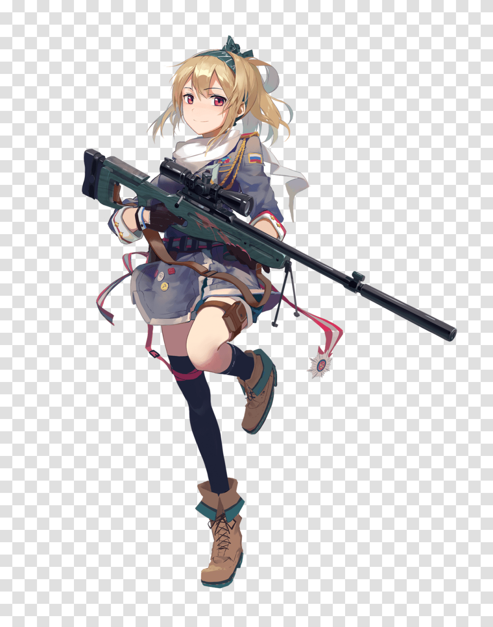 Anime Girl With Gun Glock Drawing Anime Girls Girls Frontline Sv, Person, Human, Overwatch, Comics Transparent Png
