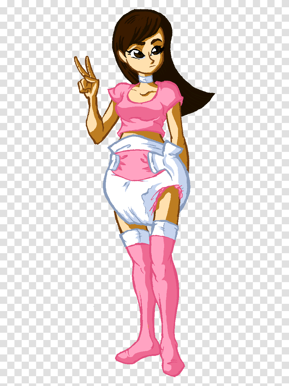 Anime Girls In Full Diaper, Person, People Transparent Png