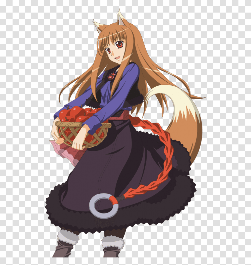 Anime Girls List Iphone Holo Spice And Wolf, Manga, Comics, Book, Clothing Transparent Png