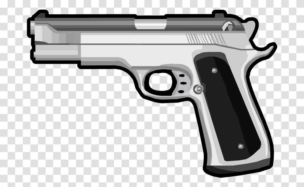Anime Gun Revolver Anime Pistol, Weapon, Weaponry, Handgun Transparent Png