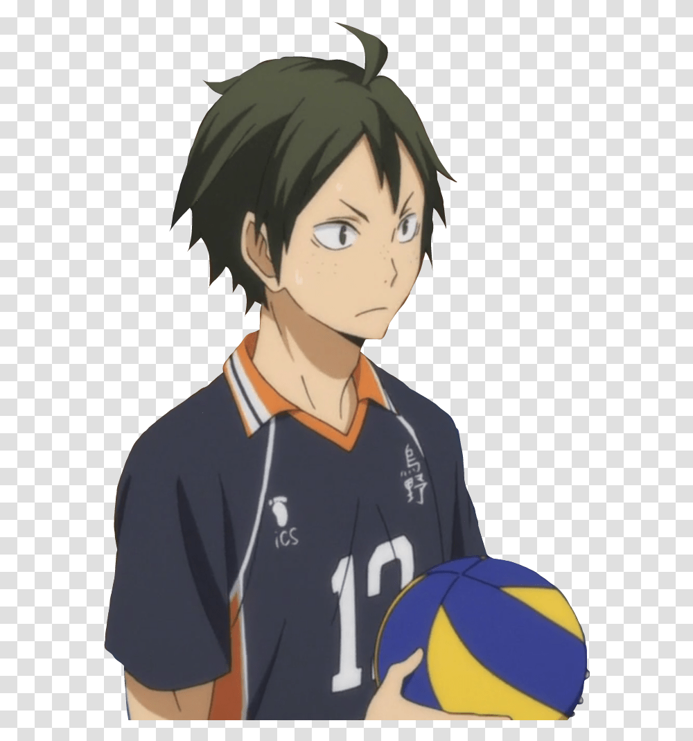 Anime Haikyuu Yamaguchi Tadashi Sticker By Yobinty Yamaguchi Haikyuu White Background, Sphere, Person, Human, Ball Transparent Png