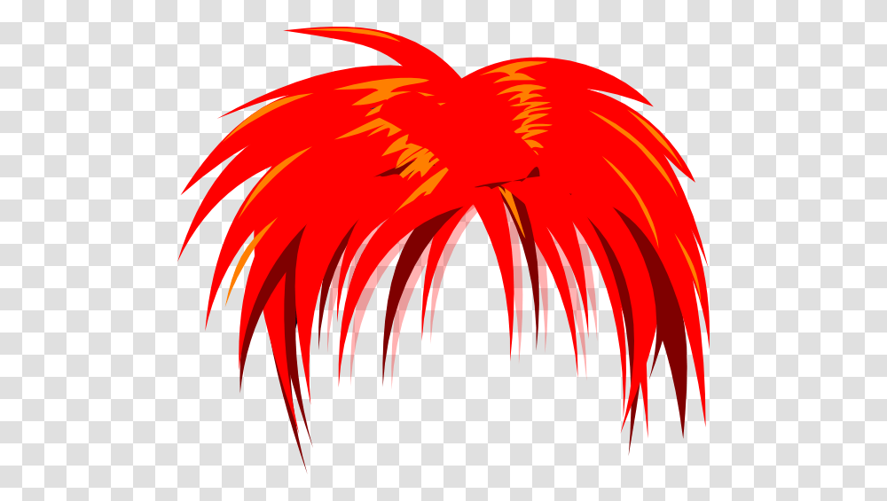 Anime Hair Red Clip Art, Flamingo, Bird, Animal Transparent Png