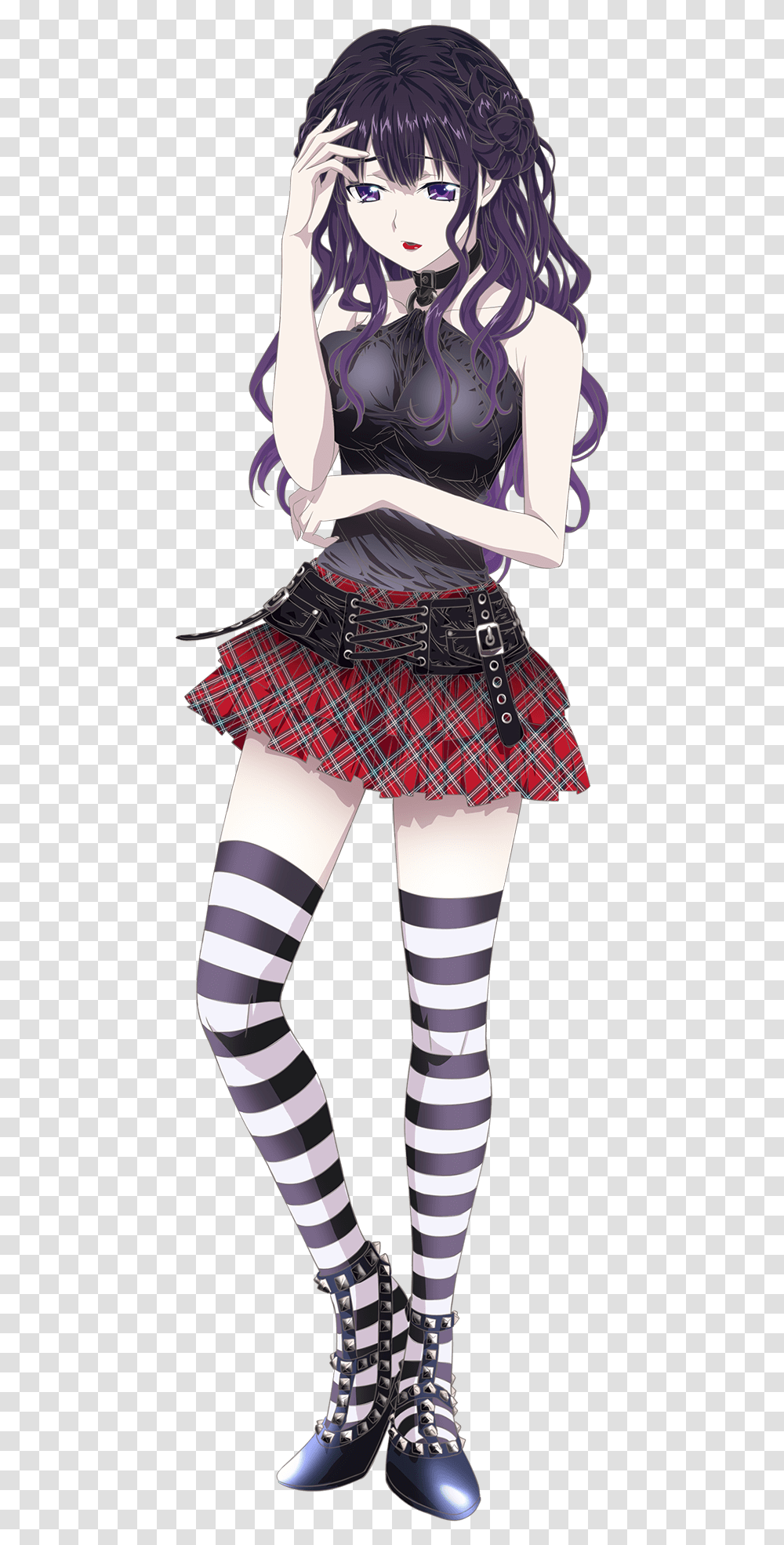 Anime Hand Shakers Characters Anime Hand Shakers Bind, Apparel, Skirt, Person Transparent Png