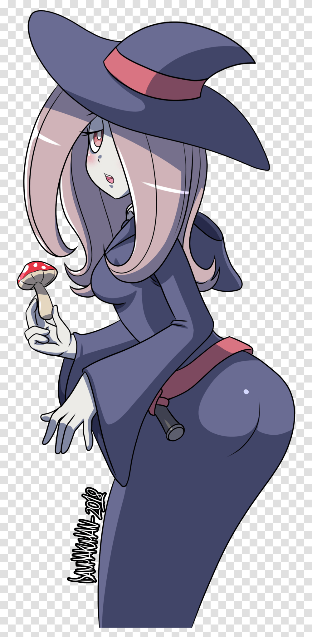 Anime Hat Little Witch Academia Sucy Fanart, Comics, Book, Person, Manga Transparent Png