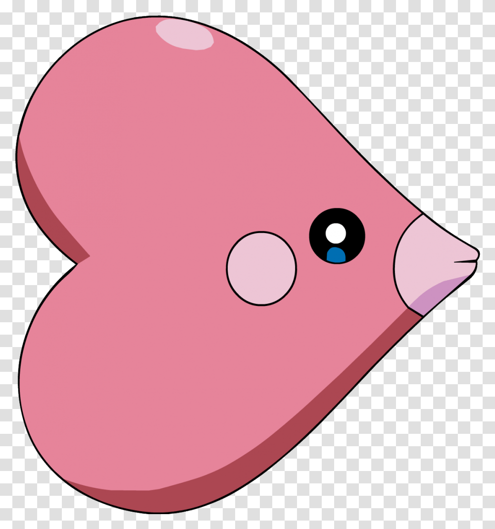 Anime Heart 4 Image Luvdisc Pokemon, Sweets, Food, Confectionery, Animal Transparent Png