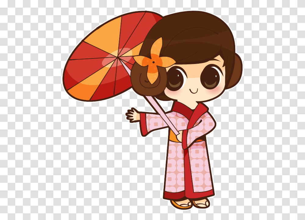 Anime Joy Orangekimono Japanese Cartoon Characters, Person, Human, Apparel Transparent Png