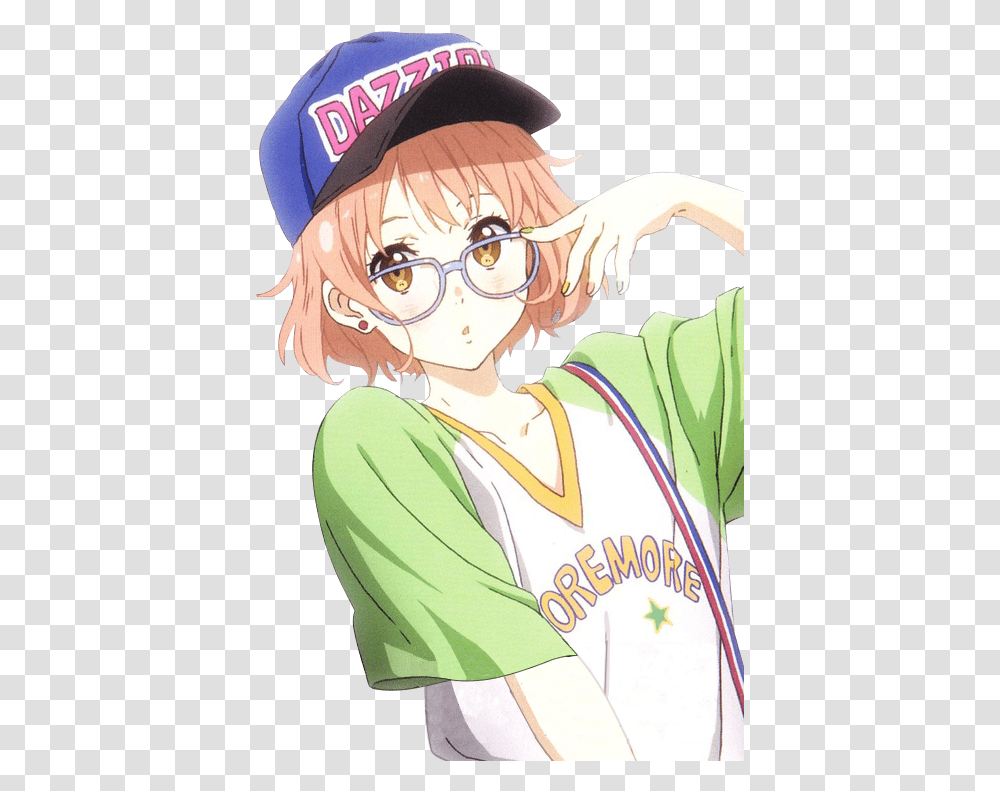 Anime Kyoukai No Kanata Mirai, Comics, Book, Person, Human Transparent Png