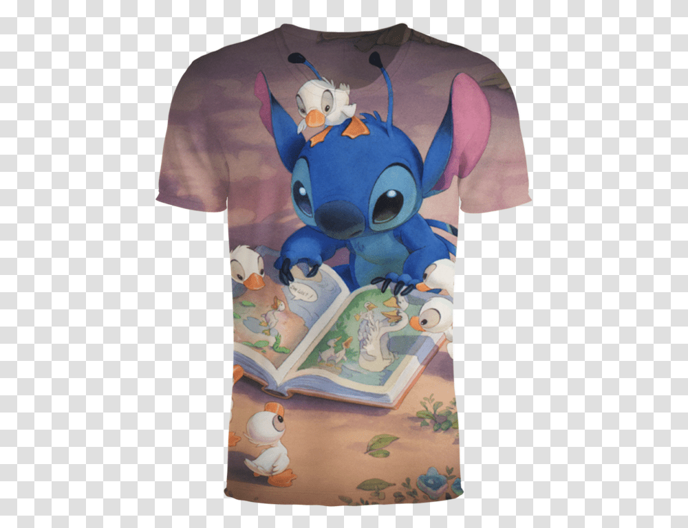 Anime Lilo Stitch 3d T Shirt Cutes Moments Of Lilo And Stitch, Apparel, T-Shirt Transparent Png