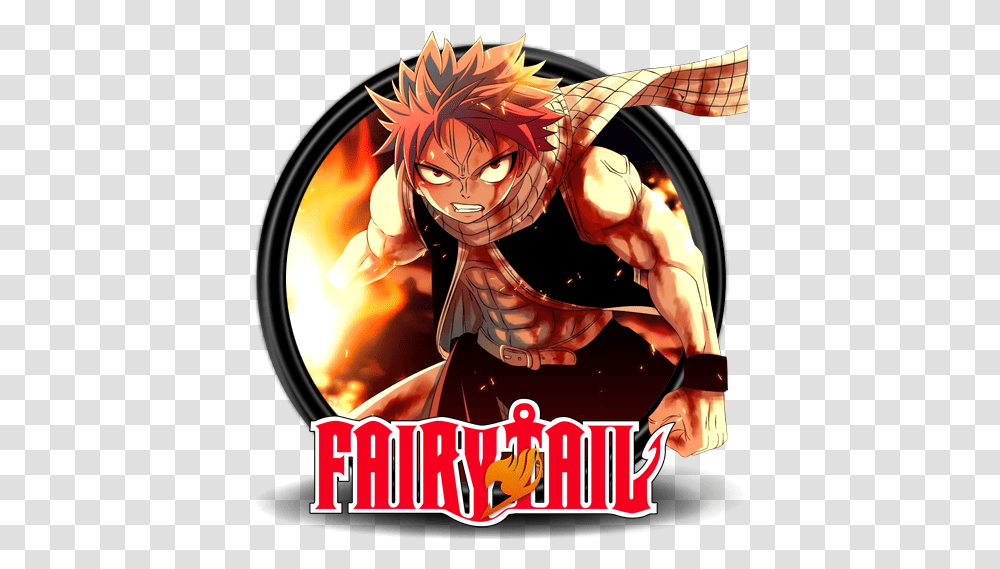 Anime Logo Icon Fairy Tail, Comics, Book, Person, Human Transparent Png