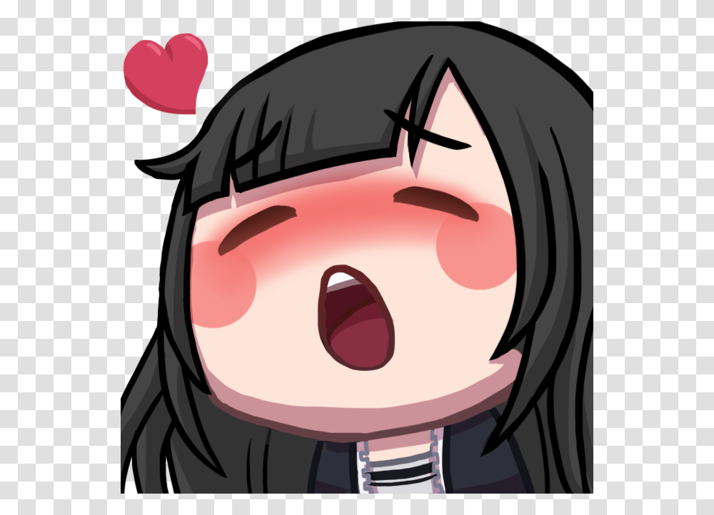 Anime Lurk Emote Anime Discord Emotes, Helmet, Apparel, Piggy Bank Transparent Png