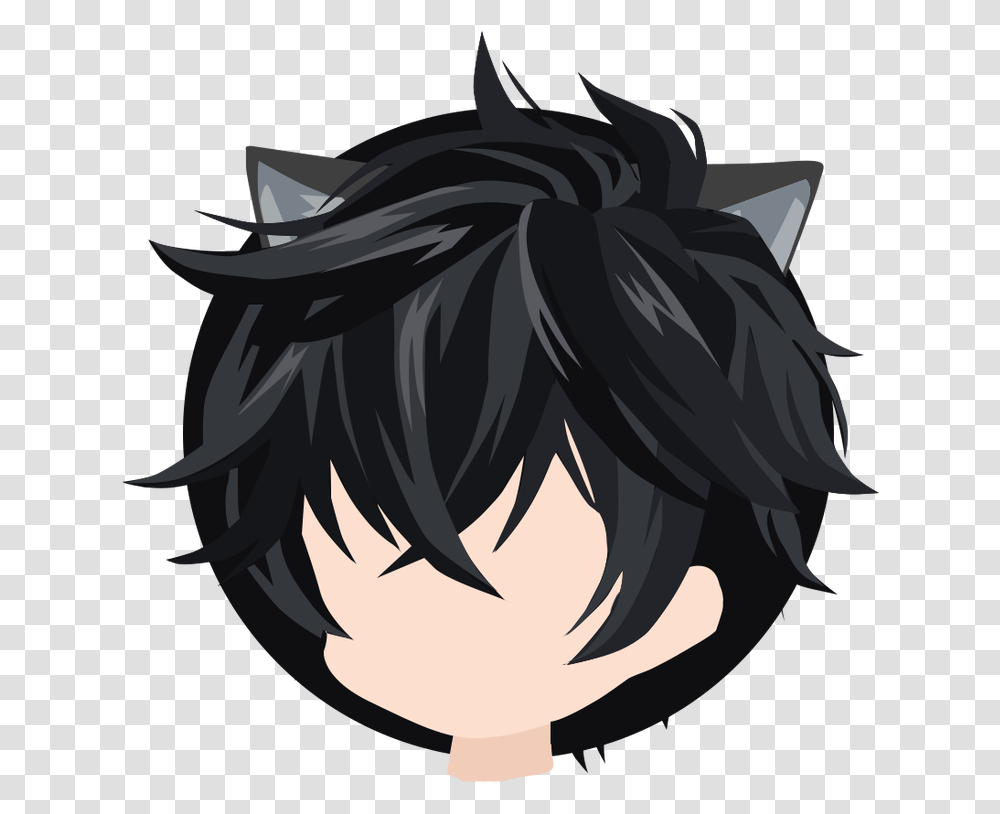 Anime Male Hair Reference Download Male Hair Reference, Lighting, Bird Transparent Png